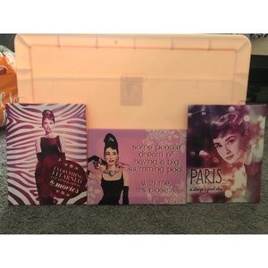 Audrey Hepburn wall art